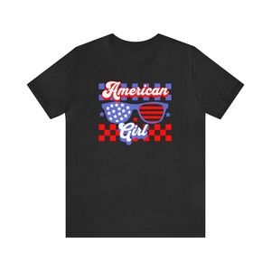 Patriotic T-Shirt, 4th of July Shirt for Women, Womens Patriotic T-Shirt